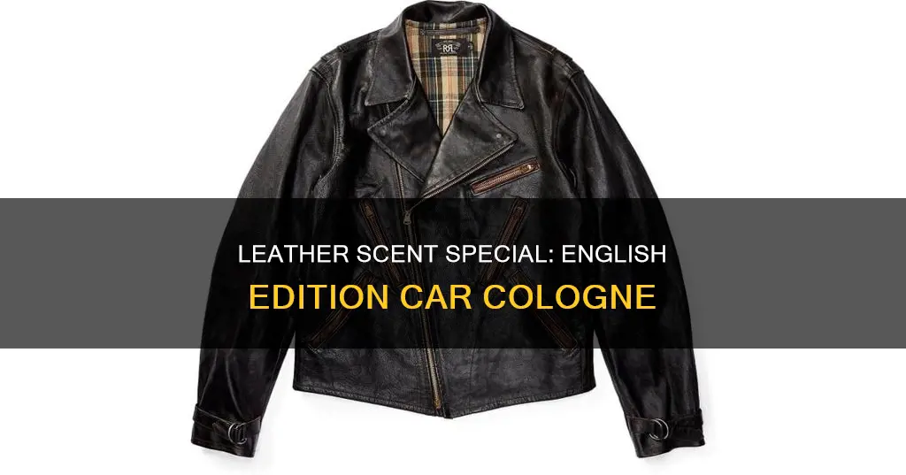 did english leather cologne come in a sprmecial edition car