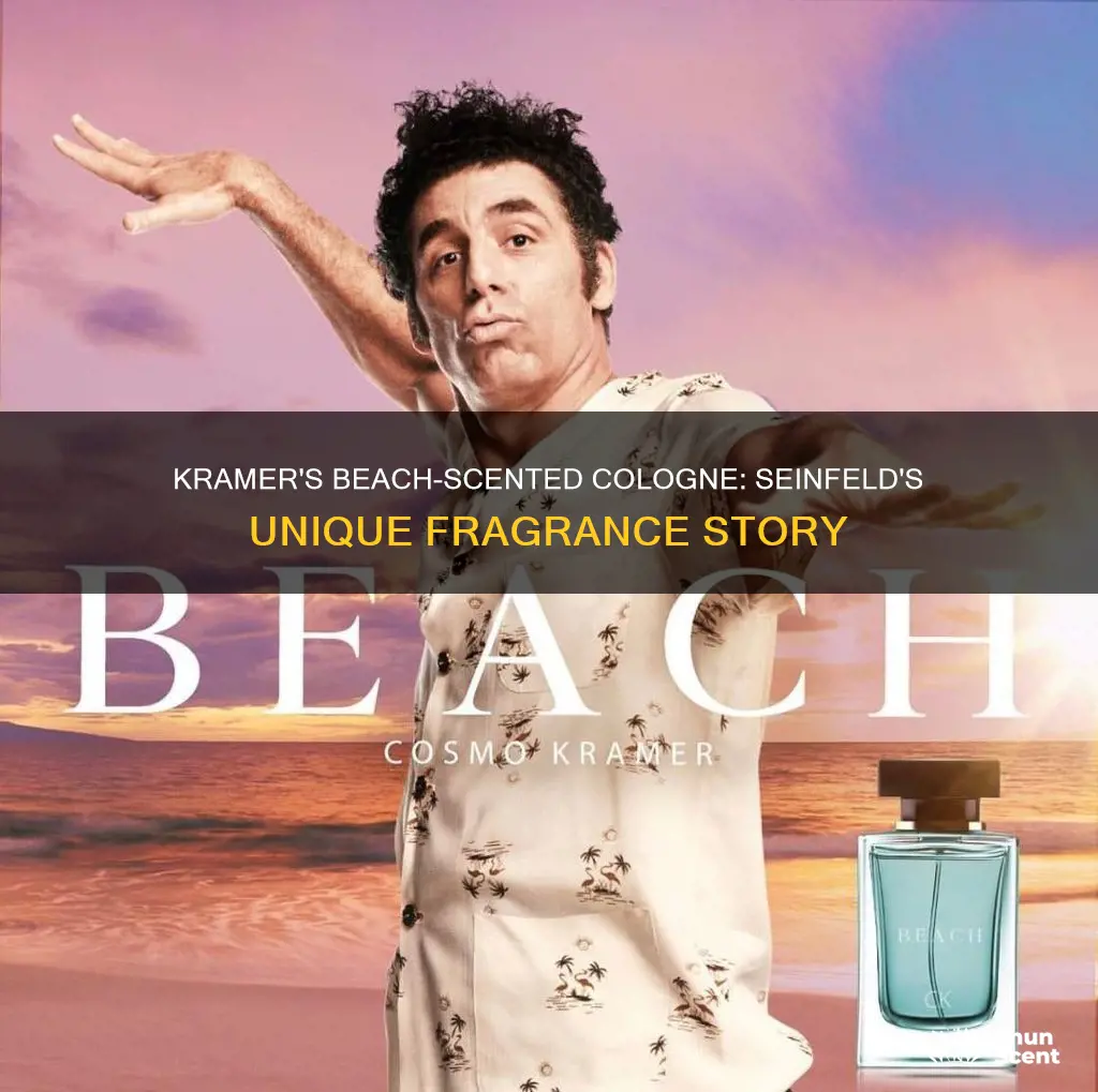 did kramer do a beach-scented cologne on seinfeld