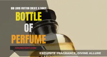 Louis Vuitton's Extravagant Scent: A Fancy Perfume Bottle