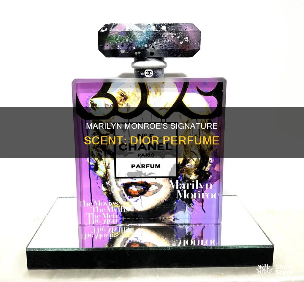 did marilyn monroe wear dior perfume