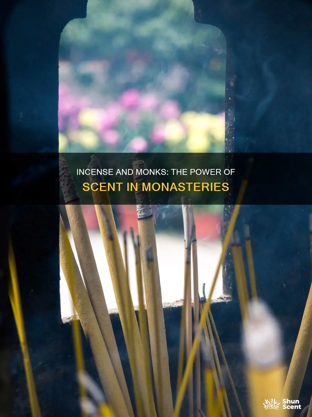 did monastaries light strong incense