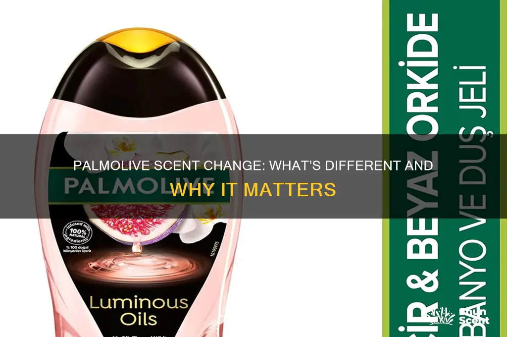 did palmolive change it