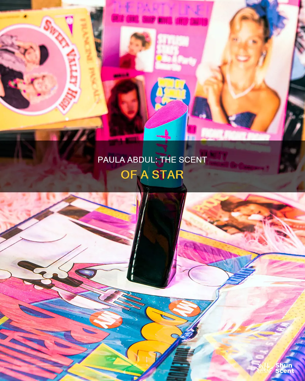 did paula abdul do perfume commercials
