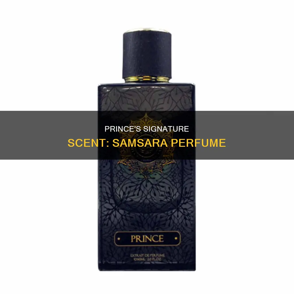 did prince wear samsara perfume