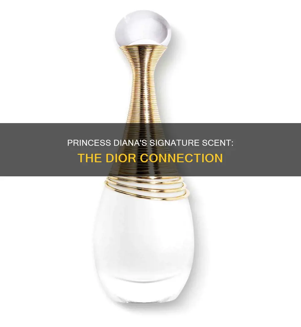 did princess diana wear dior perfume