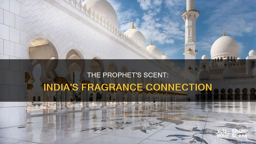 did prophet use perfume from india