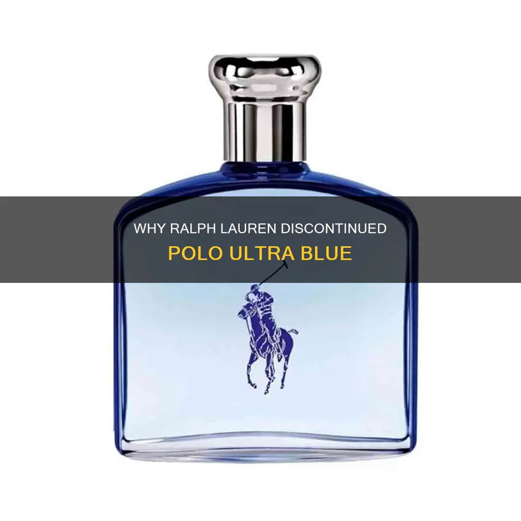 did ralph lauren discontinue polo ultra blue cologne