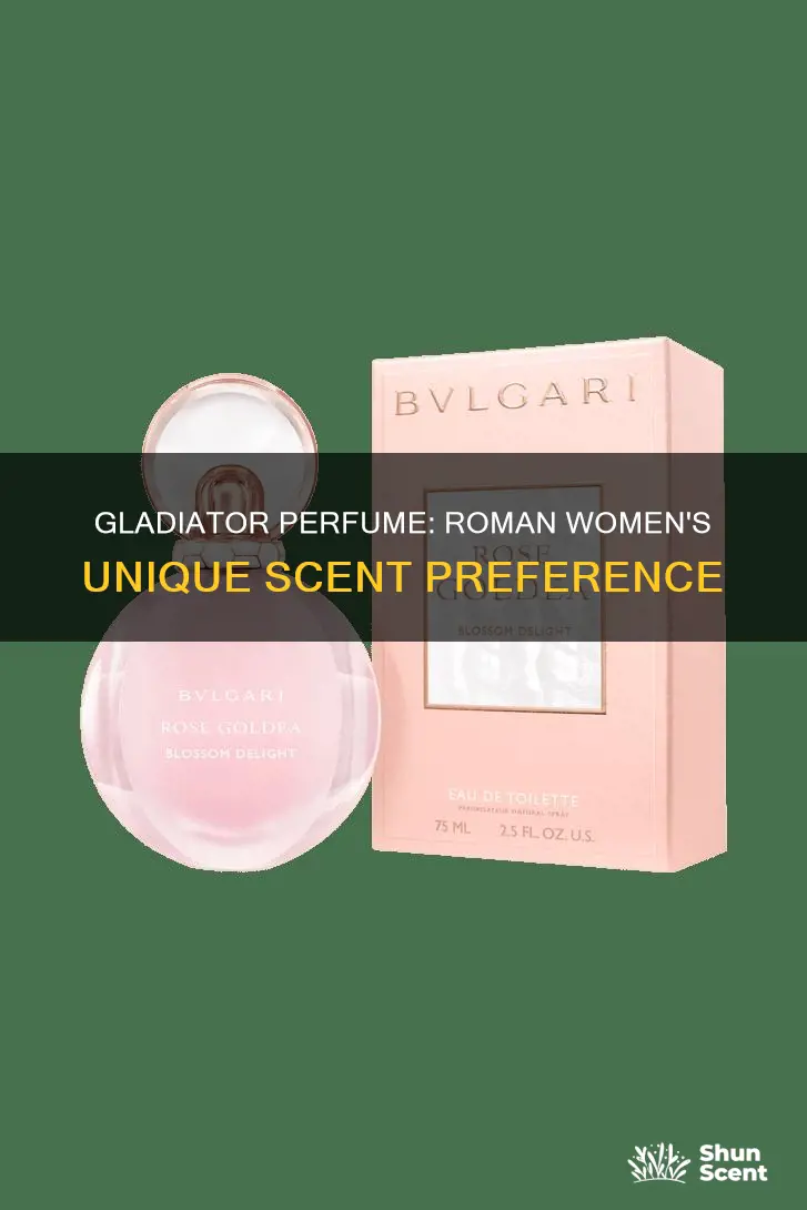 did roman women wear gladiator semen as perfume