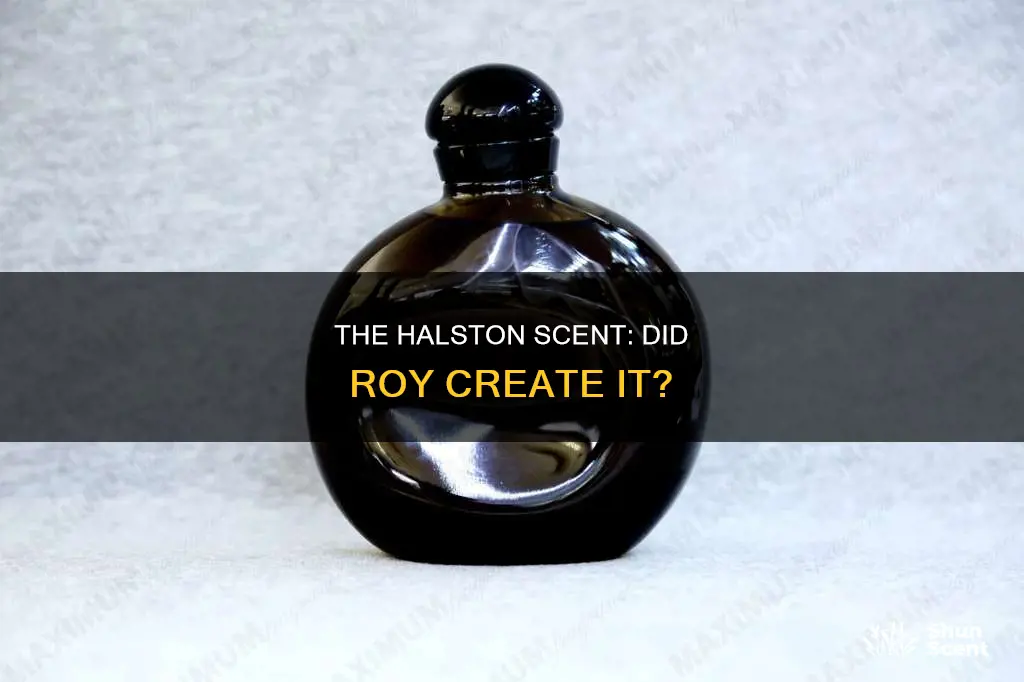 did roy halston create halston perfume