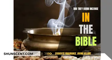 Incense in the Bible: Burning Rituals and Their Meanings