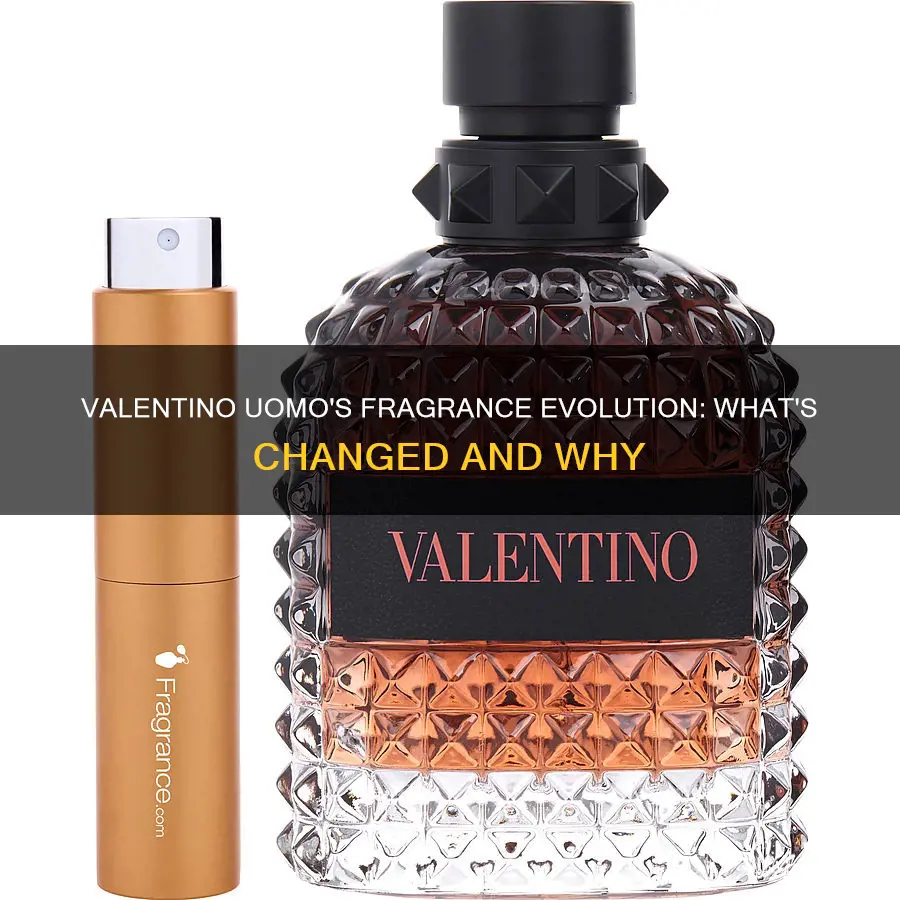 did valentino uomo change its fragrance