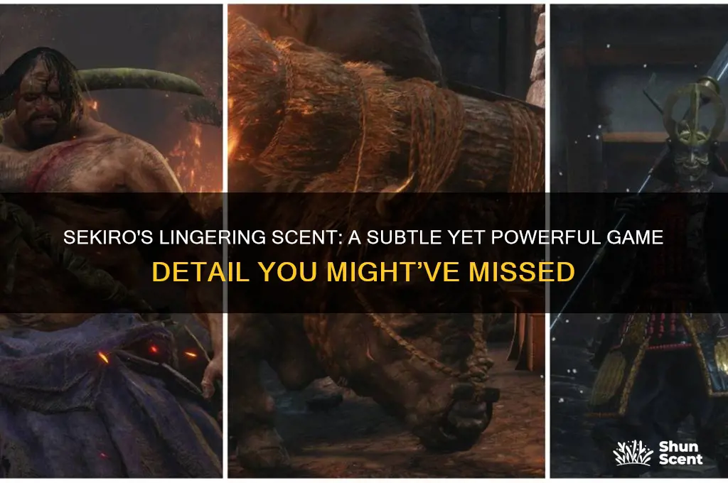 did you notice the lingering scent sekiro
