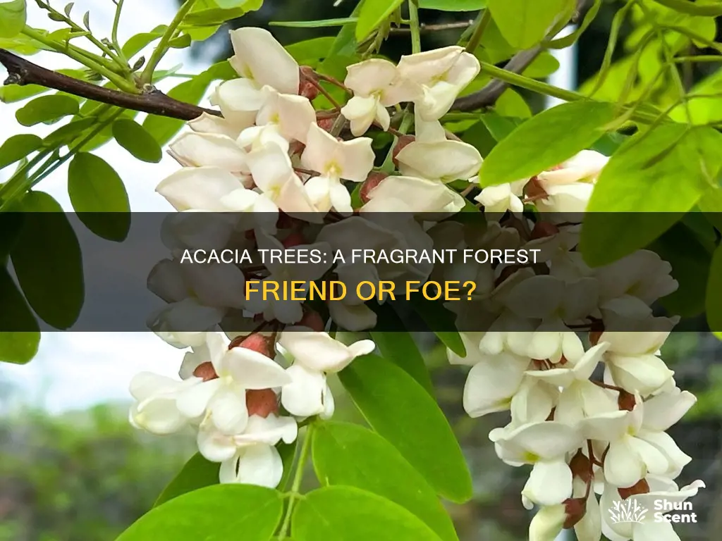 do acacia trees have fragrance