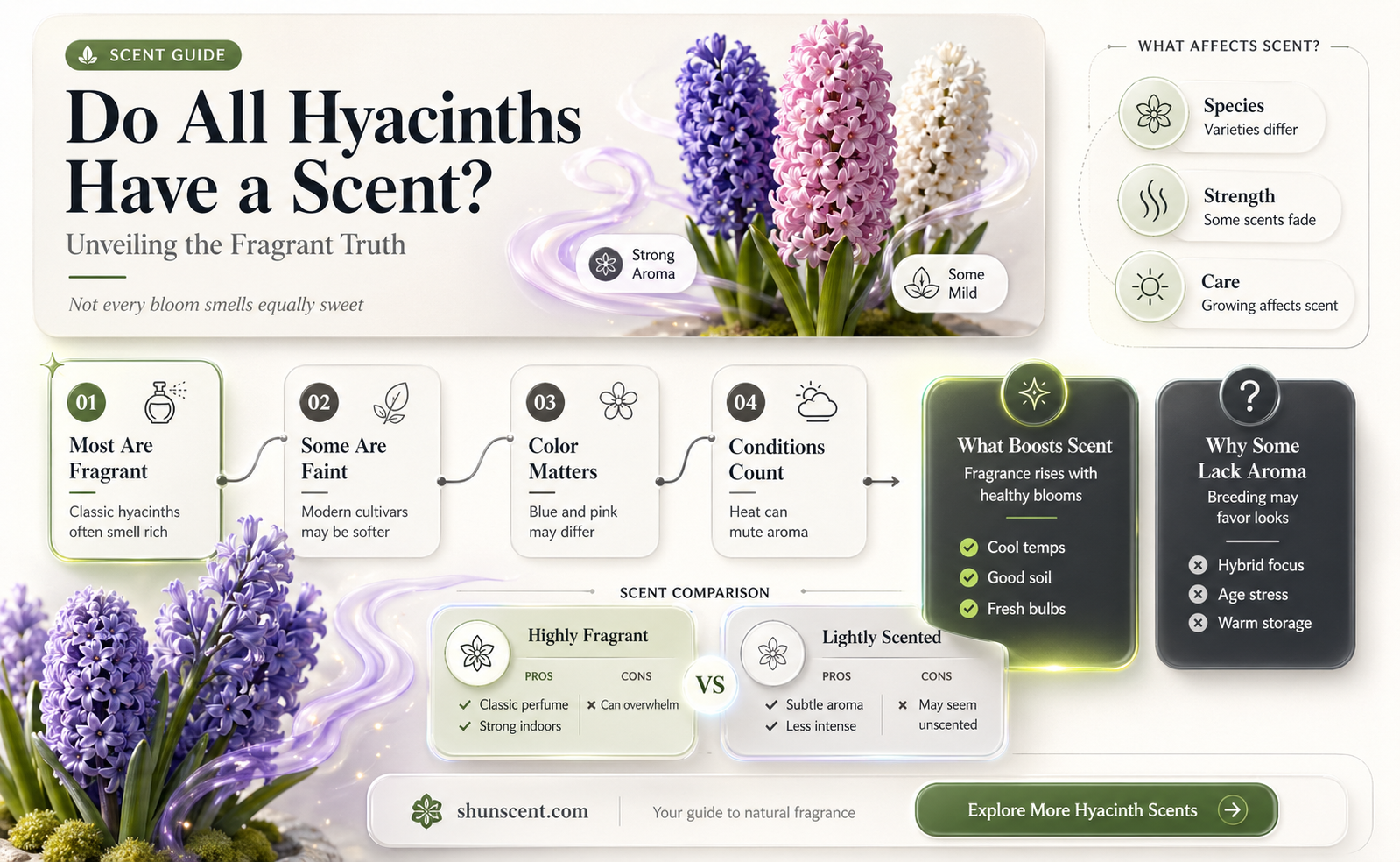 are all hyacinths scented