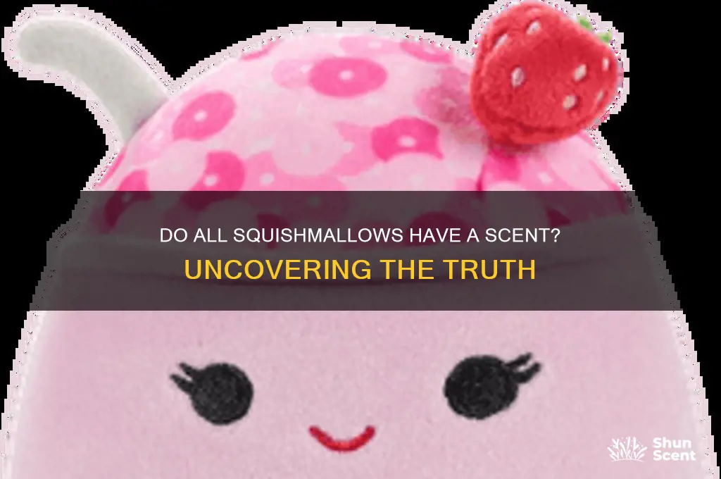 do all squishmallows have a scent