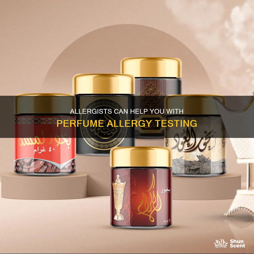 do allergist test for perfume