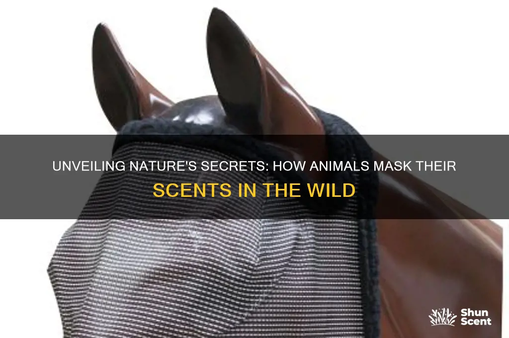 do animals cover their scent