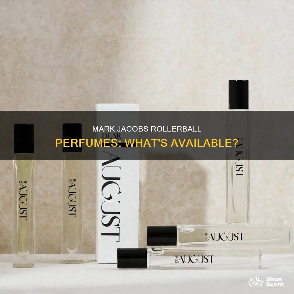 do any mark jacobs perfumes come in a roller ball