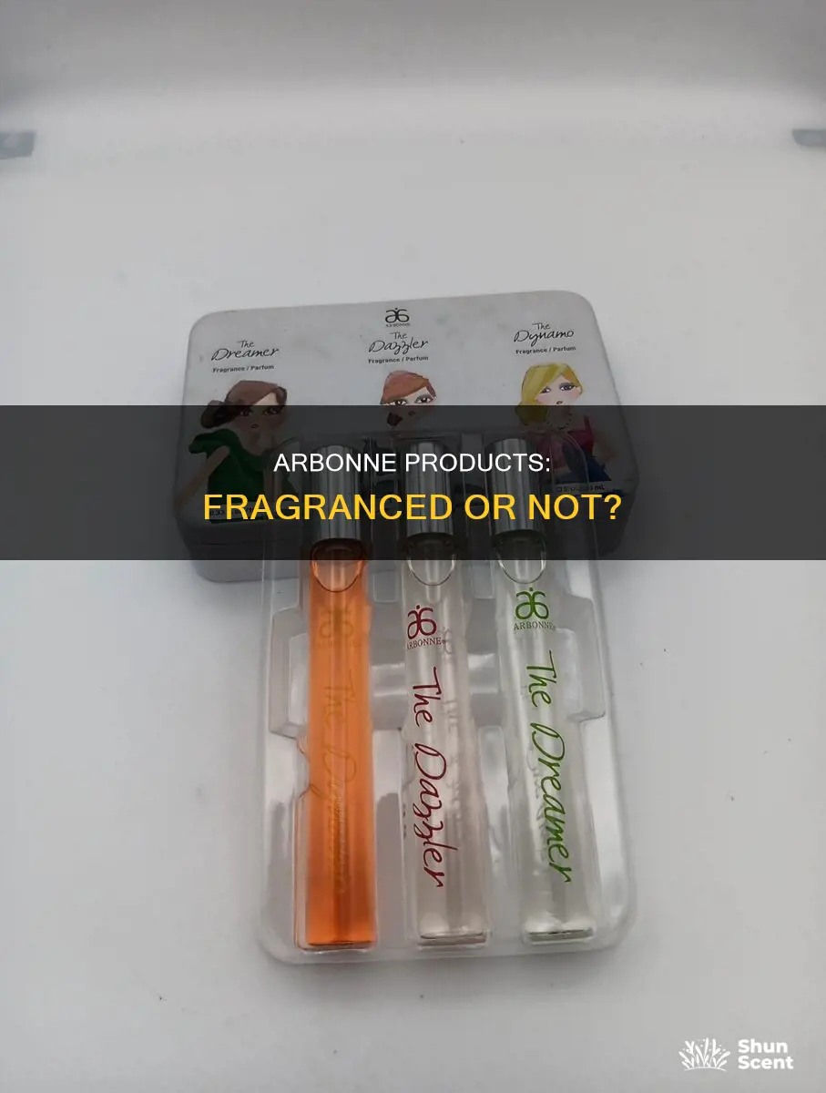 do arbonne products contain fragrance