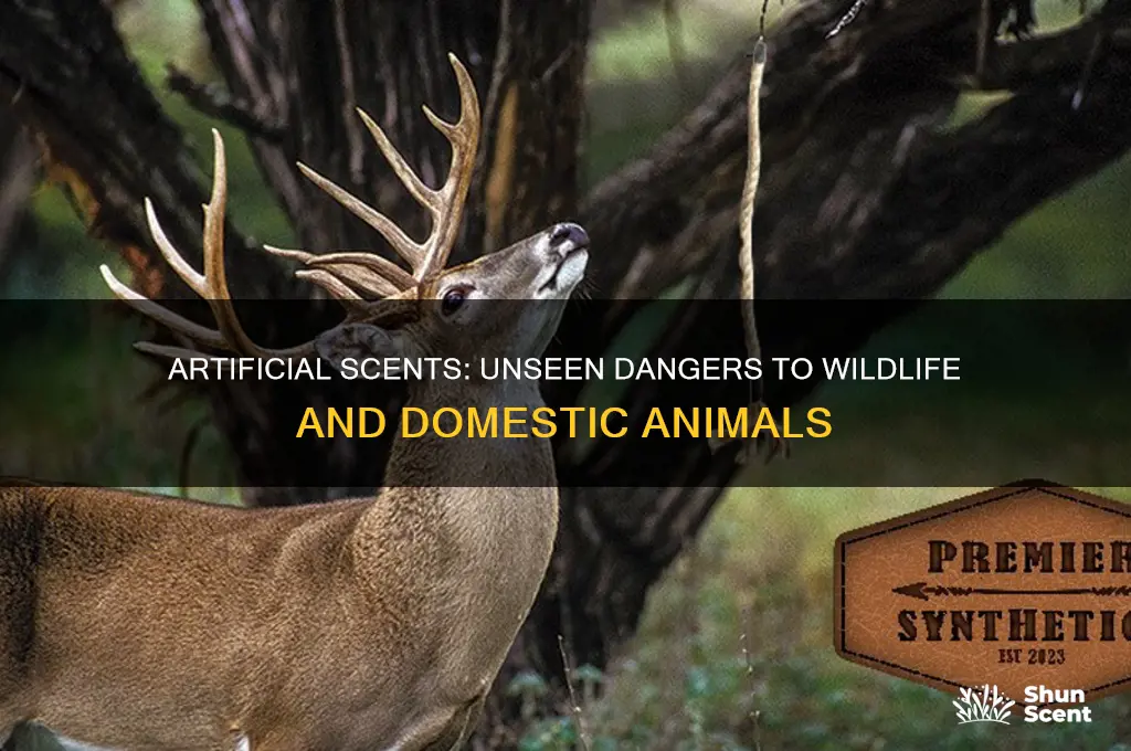 do artificial scents harm animals