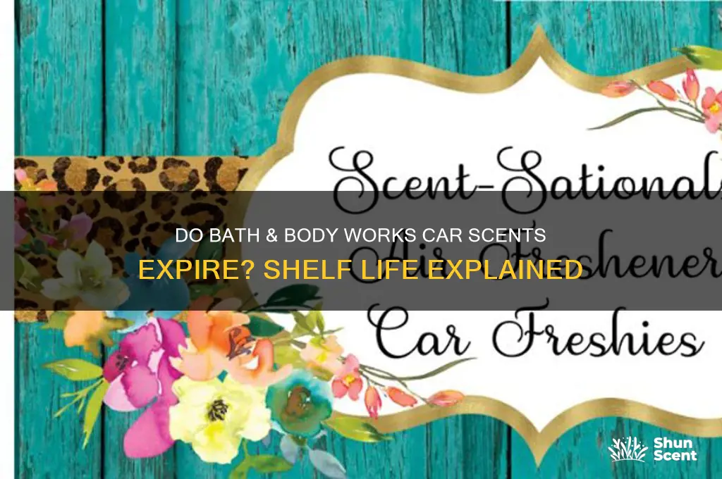 do bath and body works car scents expire