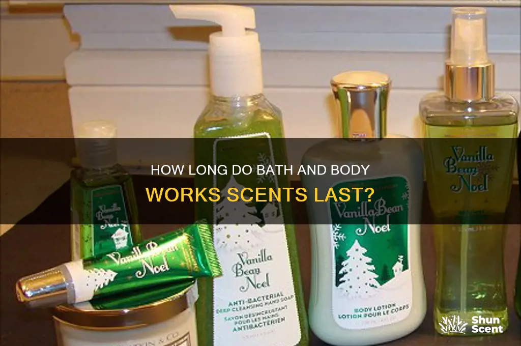 do bath and body works scents last