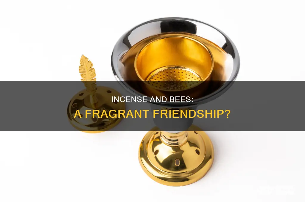 do bees like incense