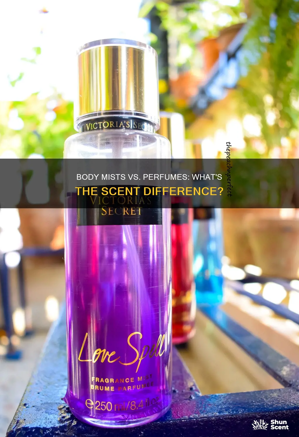 do body mists and perfumes smell the same