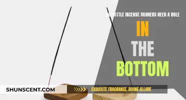 Incense Burners: Holes in Bottoms of Bottle Types