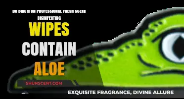 Brighton Professional Fresh Scent Wipes: Aloe Content Explained