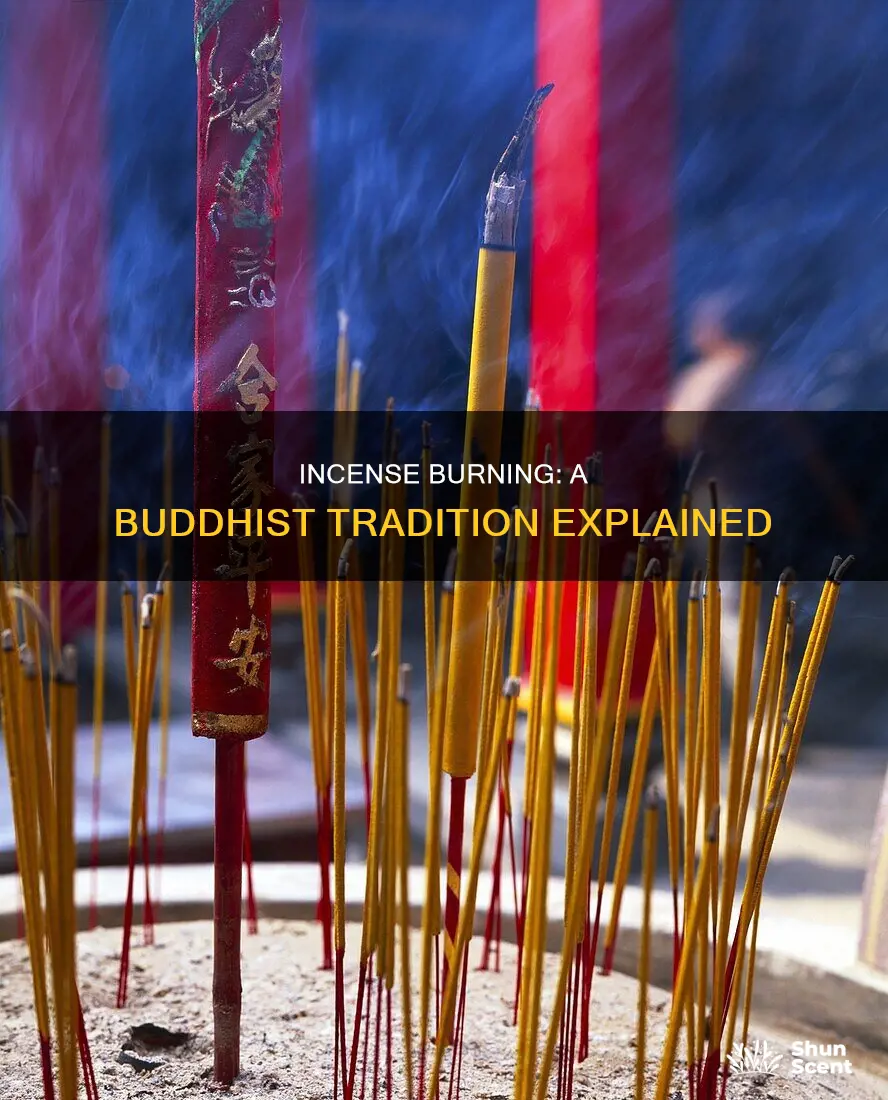 do buddhist burn incense