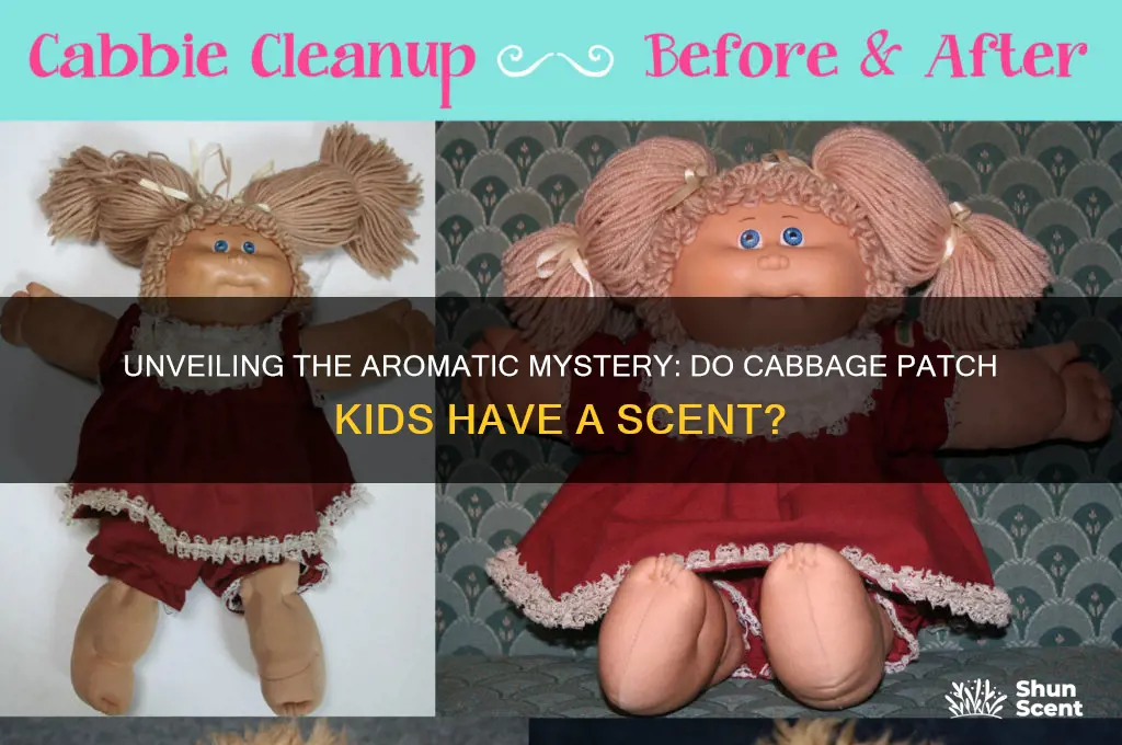 do cabbage patch kids have a scent