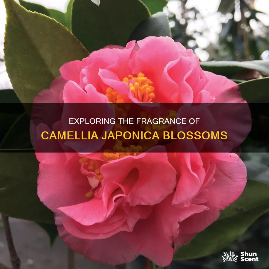 do camellia japonica flowers have a fragrance