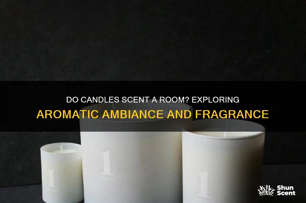 do candles scent a room