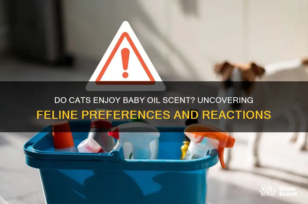 do cat like the scent of baby oil