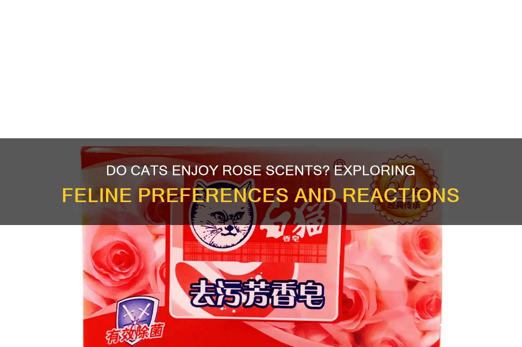 do cats like rose scent