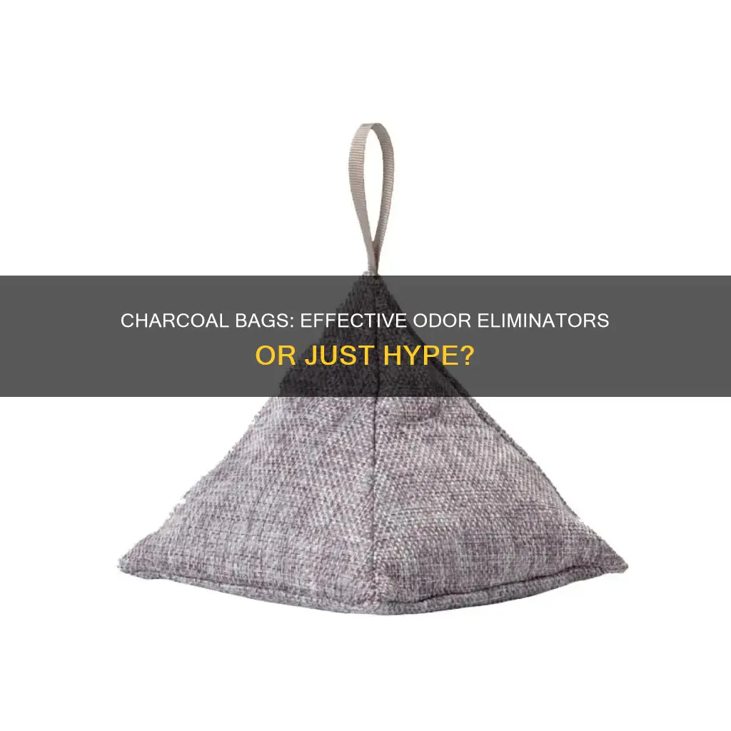 do charcoal bags eliminate perfume odor