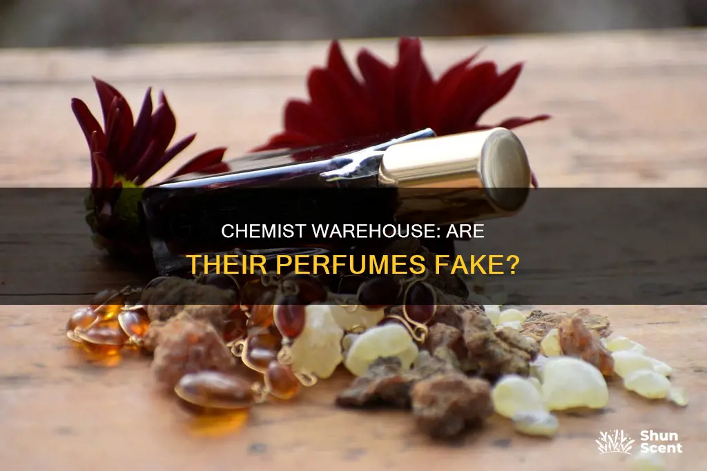 do chemist warehouse sell fake perfume