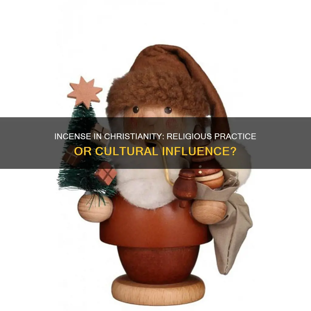 do christians burn incense