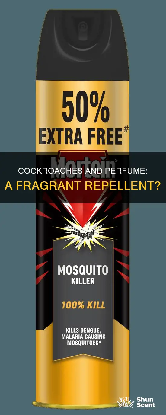 do cockroaches hate the smell of perfume