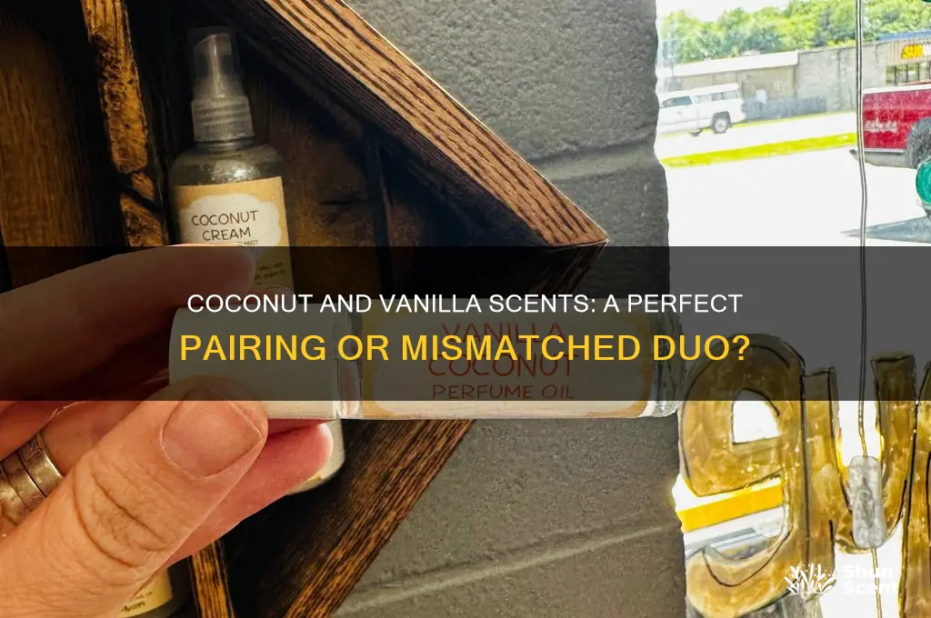 do coconut and vanilla scents go together