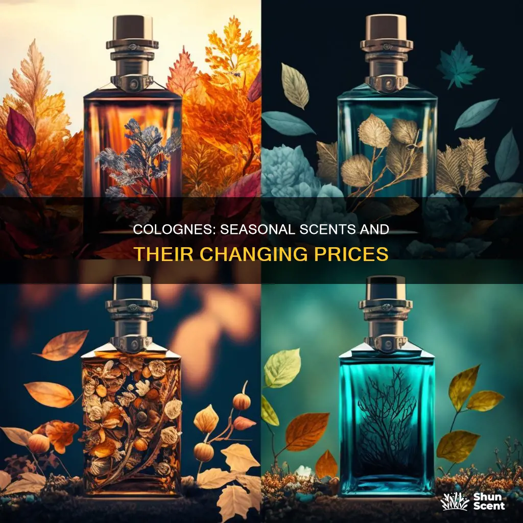 do cologne prices change for seasons