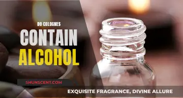 Colognes and Alcohol: What's the Connection?