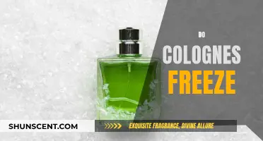 Colognes and Freezing: What's the Deal?