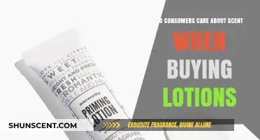 Does Scent Influence Consumer Choices When Purchasing Lotions?