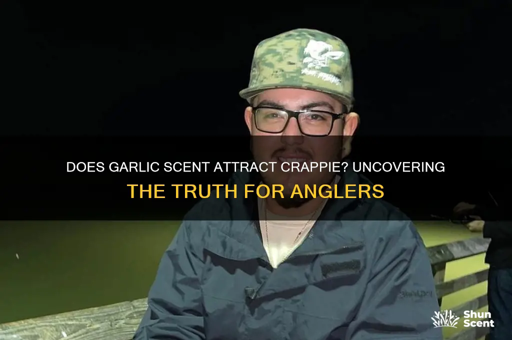 do crappie like garlic scent
