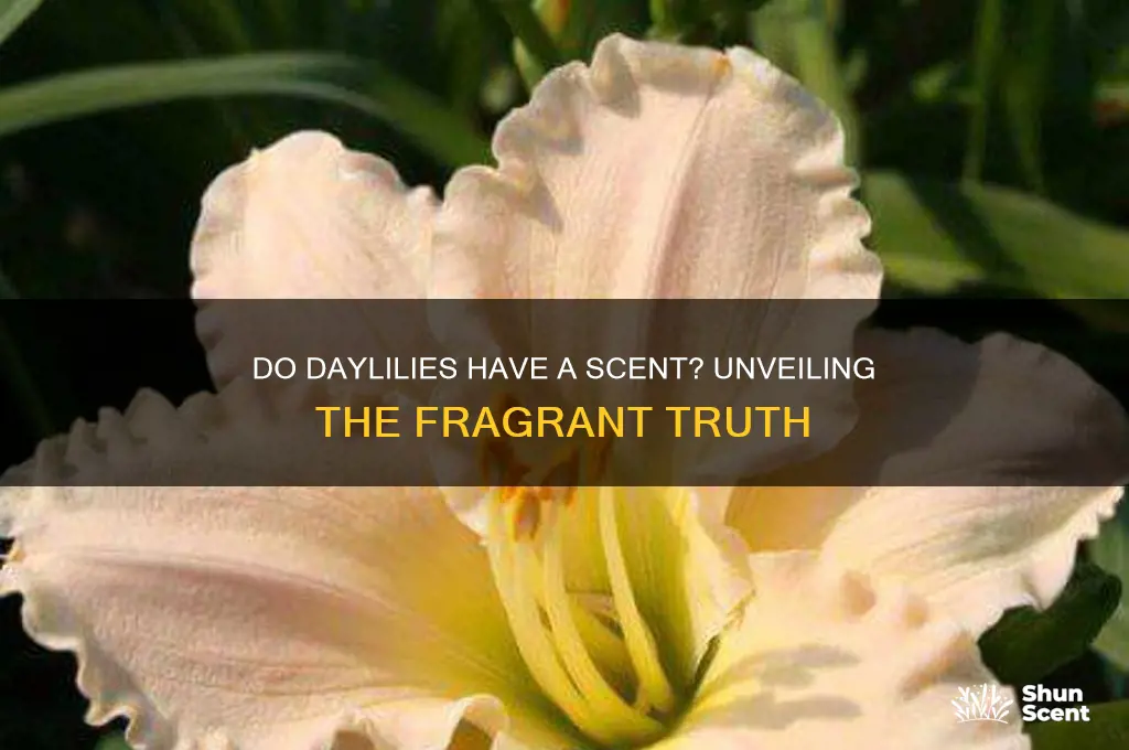 do daylilies have a scent