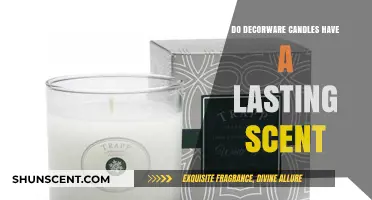 Do Decorware Candles Offer Long-Lasting Scents? A Comprehensive Review