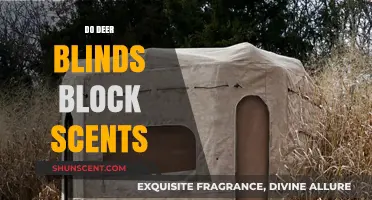 Do Deer Blinds Effectively Block Human Scents While Hunting?