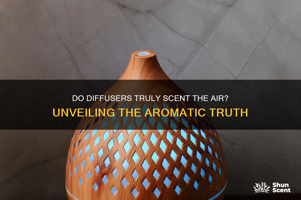 do difysers actually scent the air